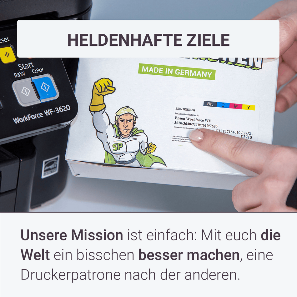 Kompatibel für Canon 9195B001 / PGI-1500 XLY Tintenpatrone gelb, 935 Seiten, Inhalt 12 ml