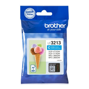 Original Brother LC-3213 Tintenpatrone cyan