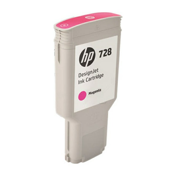 Original HP F9K16A / 728 Tintenpatrone magenta, Inhalt 300 ml