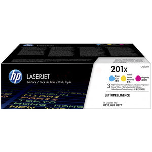 Original HP 201X XL Toner 3er-Set C,M,Y