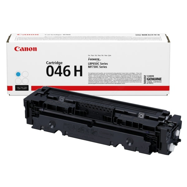 Original Canon 1253C002 / 046H Tonerkartusche cyan High-Capacity, 5.000 Seiten