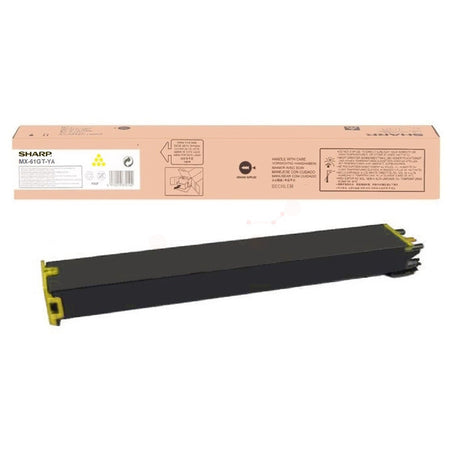 Original Sharp MX-61GTYA Toner gelb High-Capacity, 24.000 Seiten