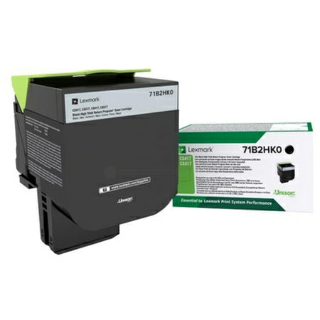 Original Lexmark 71B2HK0 Toner-Kit schwarz return program, 6.000 Seiten