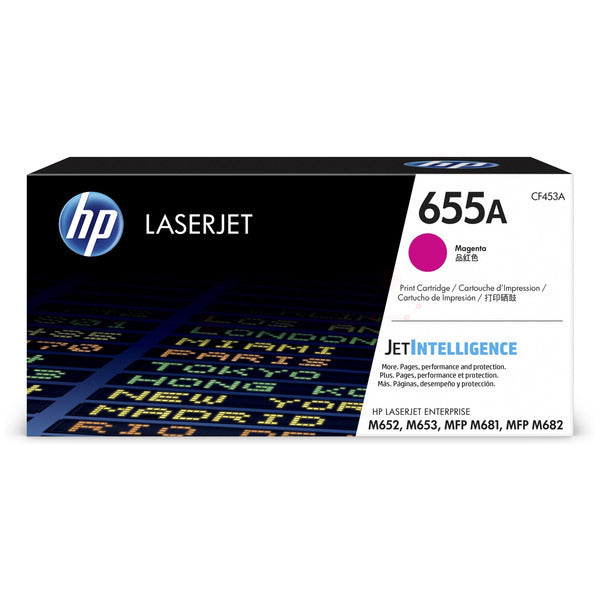 Original HP CF453A / 655A Tonerkartusche magenta, 10.500 Seiten