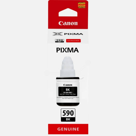 Original Canon 1603C001 / GI-590 BK Tintenflasche schwarz, 6.000 Seiten, Inhalt 135 ml