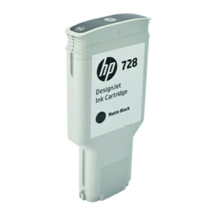 Original HP F9J68A / 728 Tintenpatrone schwarz matt, Inhalt 300 ml