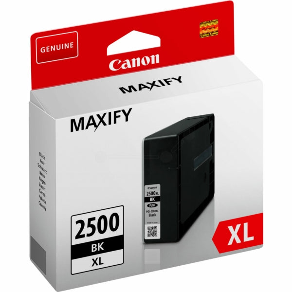 Original Canon 9254B001 / PGI-2500 XLBK Tintenpatrone schwarz, 2.500 Seiten, Inhalt 70,9 ml