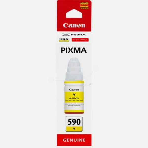 Original Canon 1606C001 / GI-590 Y Tintenflasche gelb, 7.000 Seiten, Inhalt 70 ml