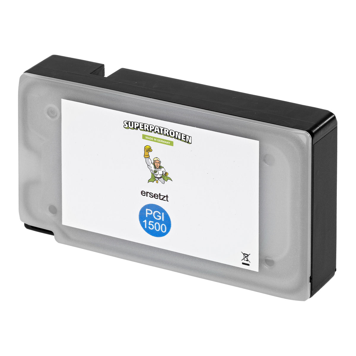 Kompatibel für Canon 9193B001 / PGI-1500 XLC Tintenpatrone cyan, 1.020 Seiten, Inhalt 12 ml