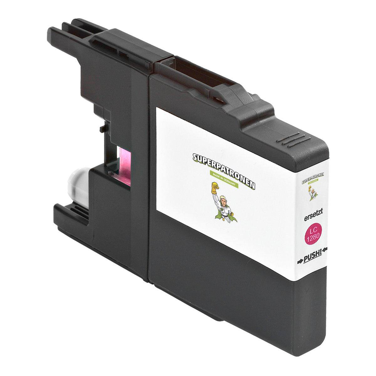 Kompatibel für Brother LC-1280XLM Tintenpatrone magenta High-Capacity, 1.200 Seiten, Inhalt 14 ml