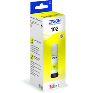 Original Epson 102 / C13T03R440 Tintenflasche gelb · 6.000 Seiten · Inhalt 70 ml