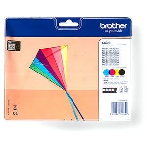 Original Brother LC-223 Tintenpatrone 4er-Set Bk,C,M,Y