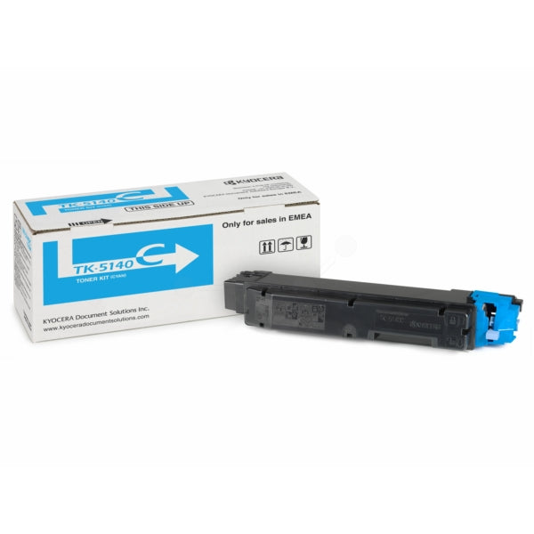 Original Kyocera 1T02NRCNL0 / TK-5140 C Toner-Kit cyan, 5.000 Seiten