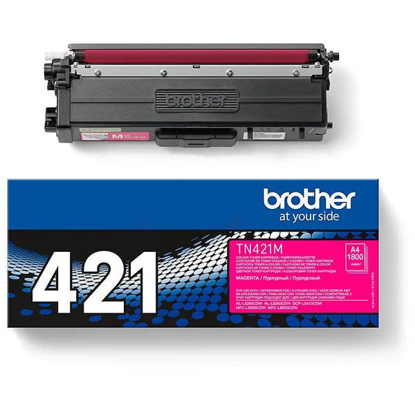Original Brother TN-421M Toner-Kit magenta, 1.800 Seiten