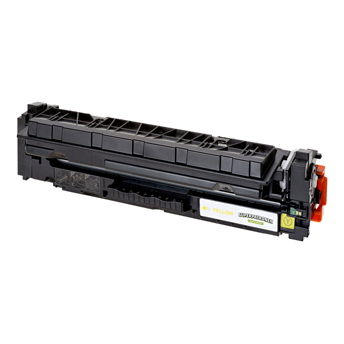 Kompatibel für Canon 1251C002 / 046H HP CF412X / 410X Tonerkartusche gelb, 5.000 Seiten