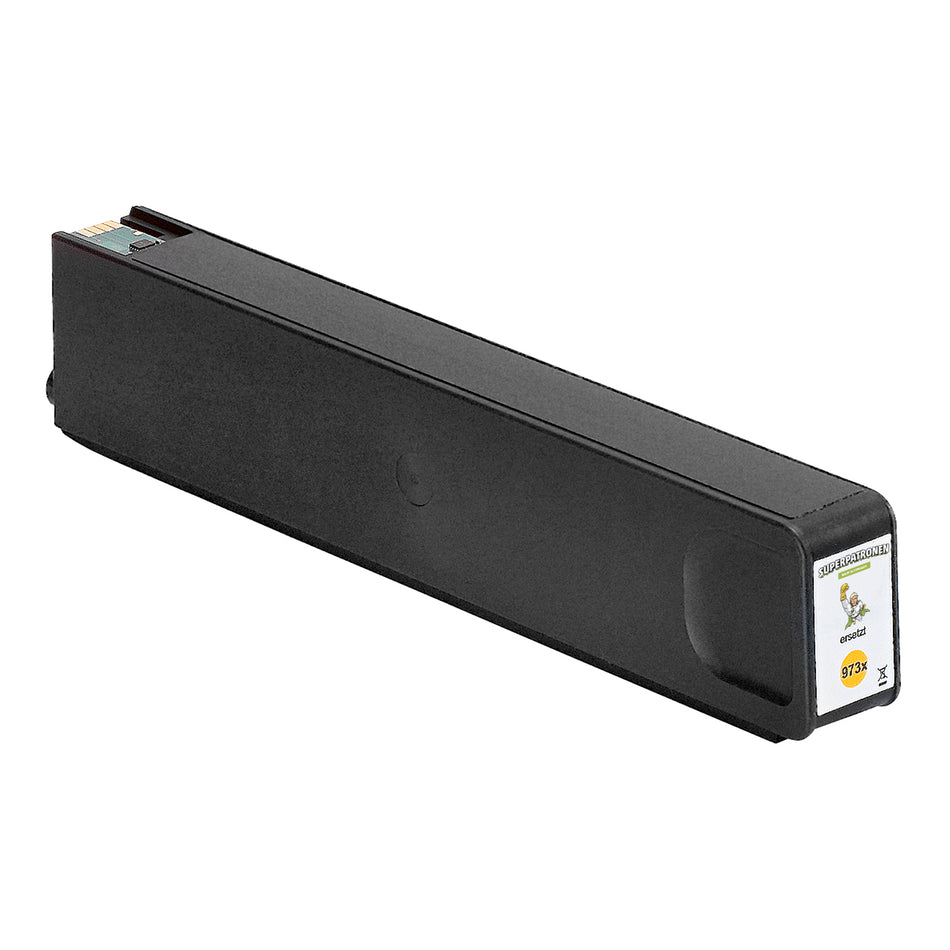 Kompatibel für HP F6T81AE / 973X Tintenpatrone cyan, 7.000 Seiten, Inhalt 110 ml