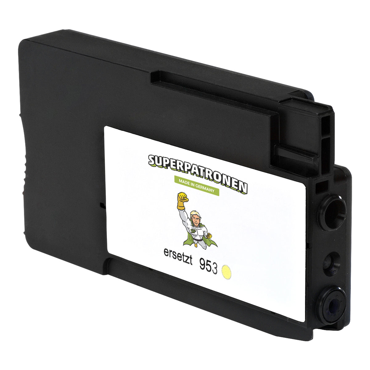 Kompatibel für HP F6U18AE / 953XL Tintenpatrone gelb, 1.600 Seiten, Inhalt 21 ml