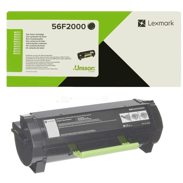 Original Lexmark 56F2000 Toner-Kit, 6.000 Seiten