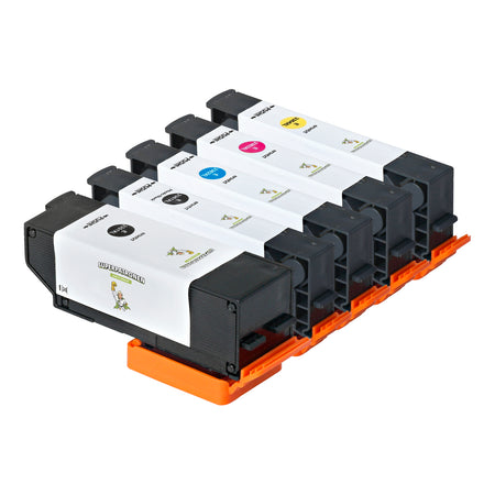 Kompatibel für Epson C13T33574010 / 33XL Tintenpatrone MultiPack Bk,C,M,Y,PBK, Inhalt VE=5