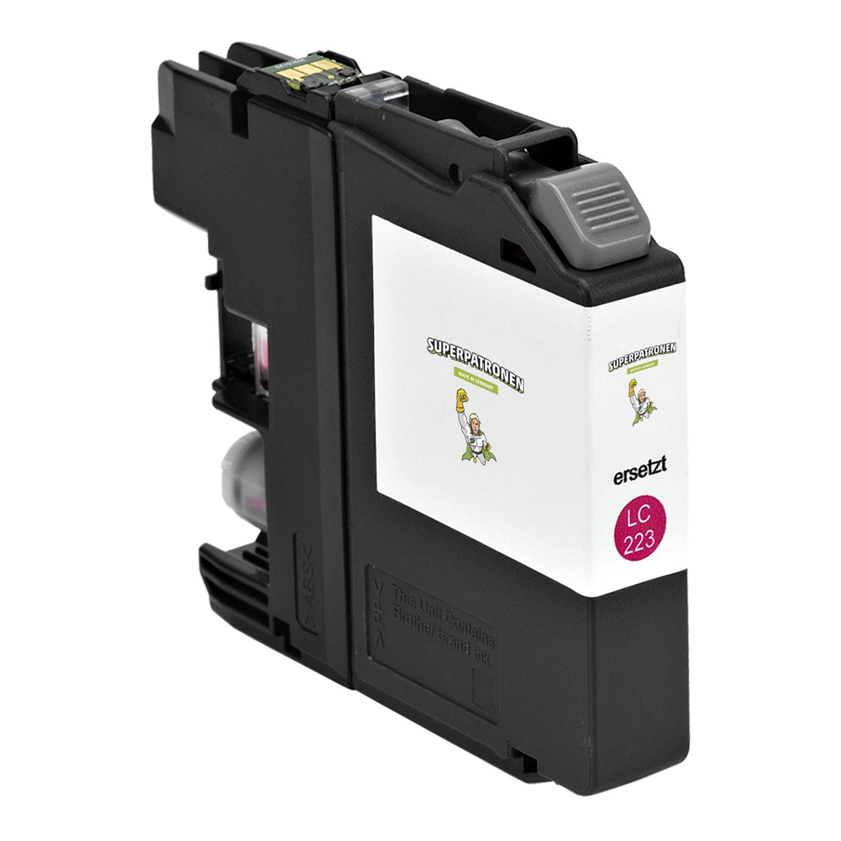 Kompatibel für Brother LC-223M Tintenpatrone magenta, 550 Seiten, Inhalt 7 ml