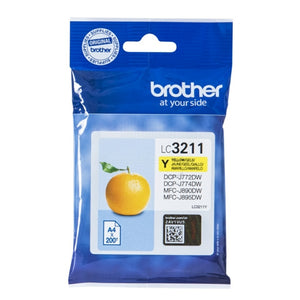 Original Brother LC-3211 Tintenpatrone gelb