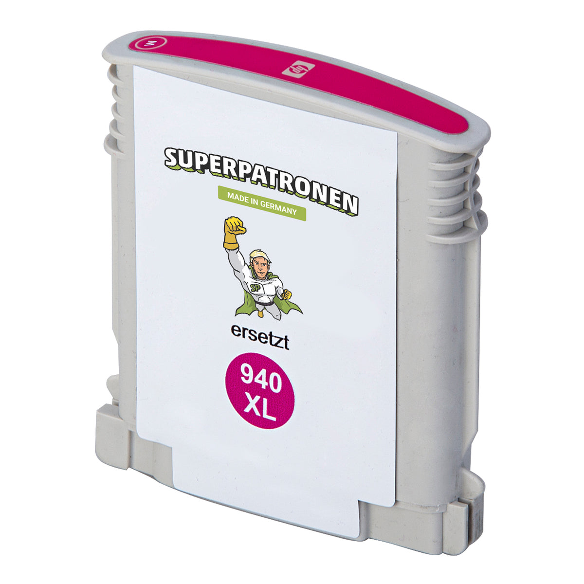Kompatibel für HP C4908AE / 940XL Tintenpatrone magenta, 1.400 Seiten, Inhalt 19 ml