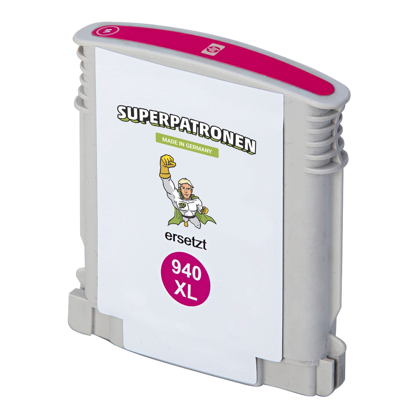 Kompatibel für HP C4908AE / 940XL Tintenpatrone magenta, 1.400 Seiten, Inhalt 19 ml