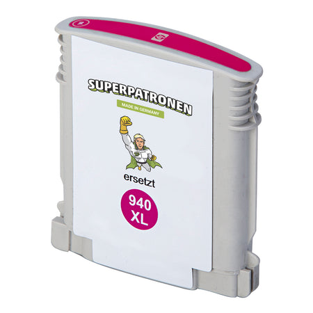 Kompatibel für HP C4908AE / 940XL Tintenpatrone magenta, 1.400 Seiten, Inhalt 19 ml