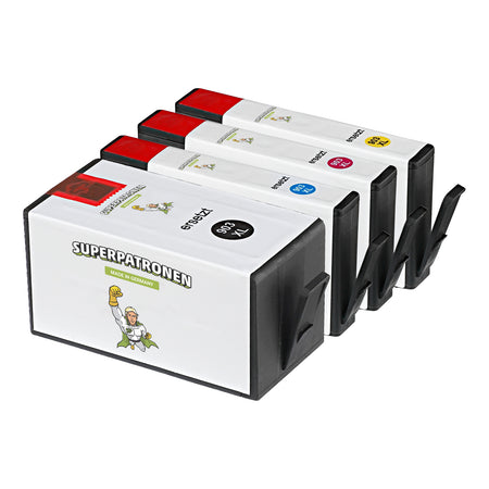 Kompatibel für HP 3HZ51AE / 903XL Tintenpatrone MultiPack Bk,C,M,Y, 825 Seiten, Inhalt 23ml + 3x9,5ml