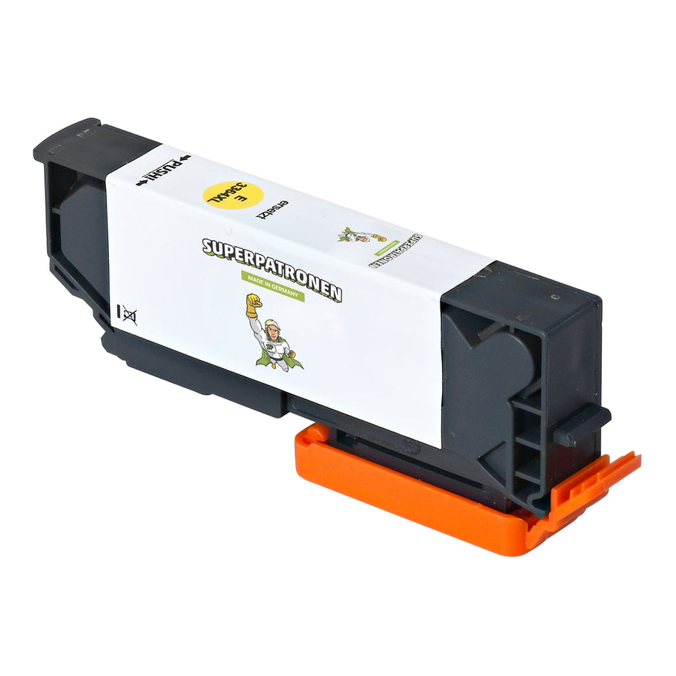 Kompatibel für Epson C13T33644010 / 33XL Tintenpatrone gelb, 650 Seiten, Inhalt 10 ml
