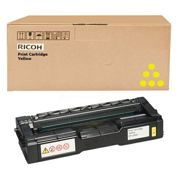 Original Ricoh 407534 Toner gelb, 4.000 Seiten