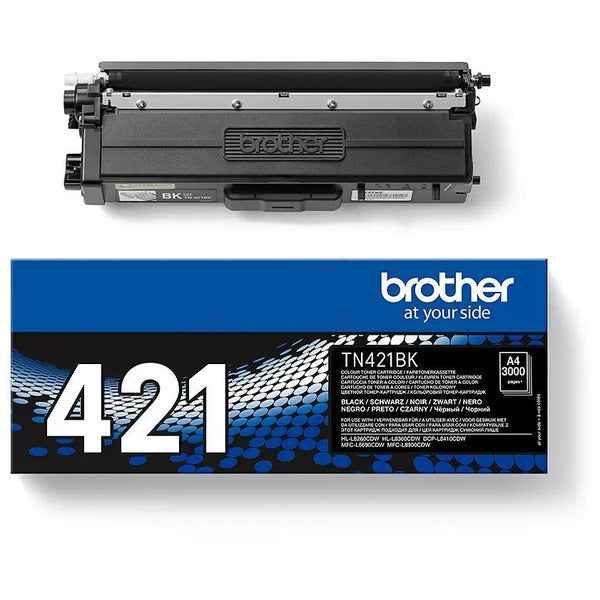 Original Brother TN-421BK Toner-Kit schwarz, 3.000 Seiten