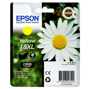 Original Epson 18XL Tintenpatrone gelb (Gänseblümchen)
