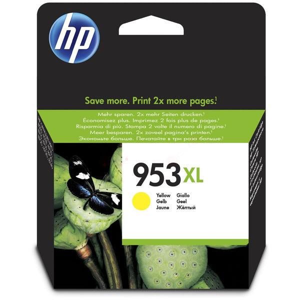Original HP F6U18AE / 953XL Tintenpatrone gelb High-Capacity, 1.450 Seiten, Inhalt 18 ml
