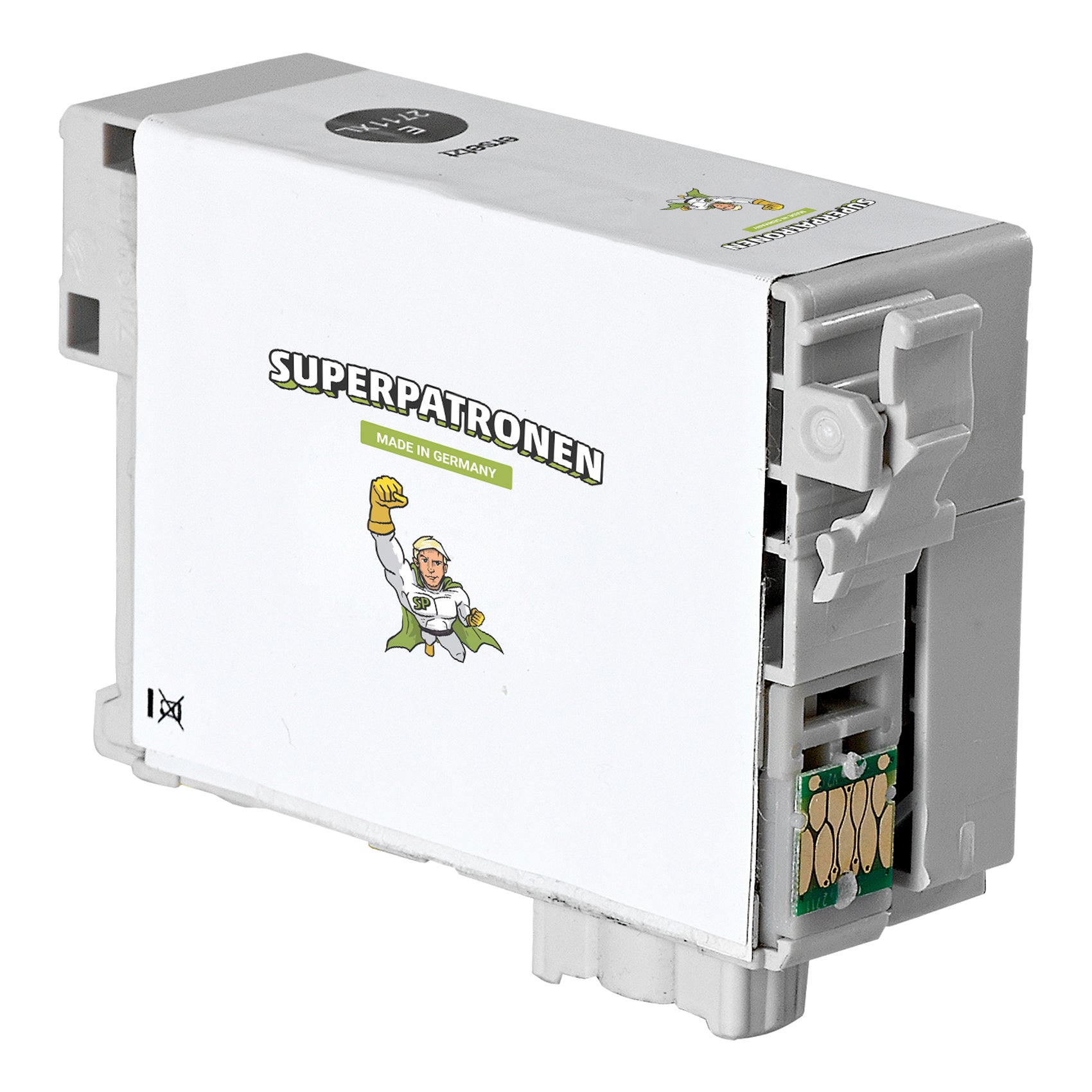 Kompatibel für Epson C13T27114010 / 27XL Tintenpatrone schwarz, 1.100 Seiten, Inhalt 18 ml