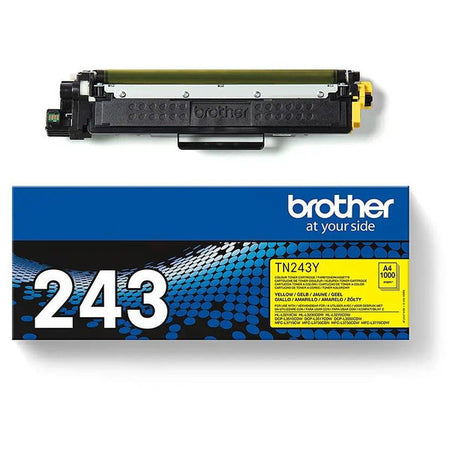 Original Brother TN-243Y Toner-Kit gelb, 1.000 Seiten