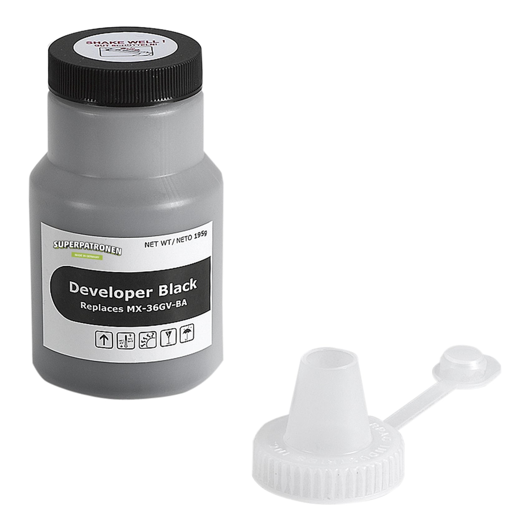 Kompatibel für Sharp MX-36GVBA Entwickler schwarz, 100.000 Seiten