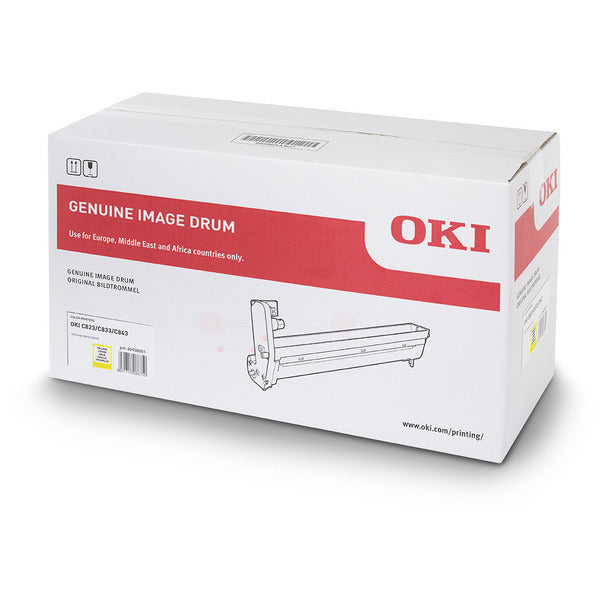 Original OKI 46438001 Drum Kit gelb, 30.000 Seiten
