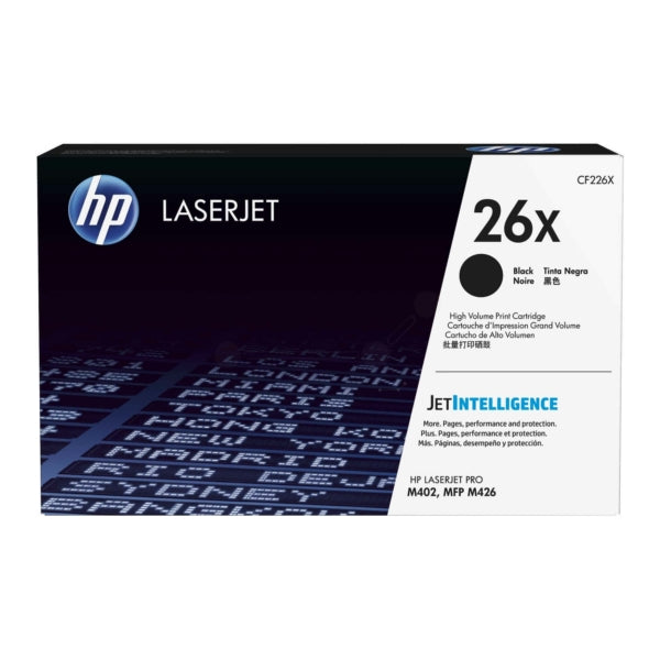 Original HP CF226X / 26X Tonerkartusche High-Capacity, 9.000 Seiten