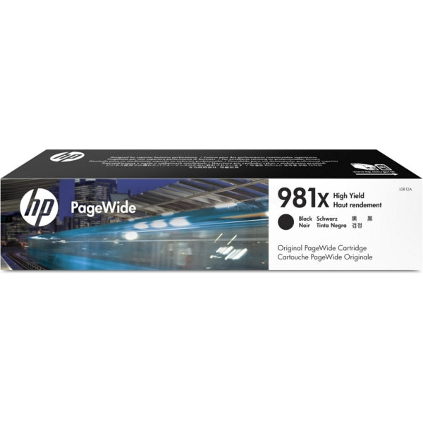Original HP L0R12A / 981X Tintenpatrone schwarz, 11.000 Seiten, Inhalt 194 ml