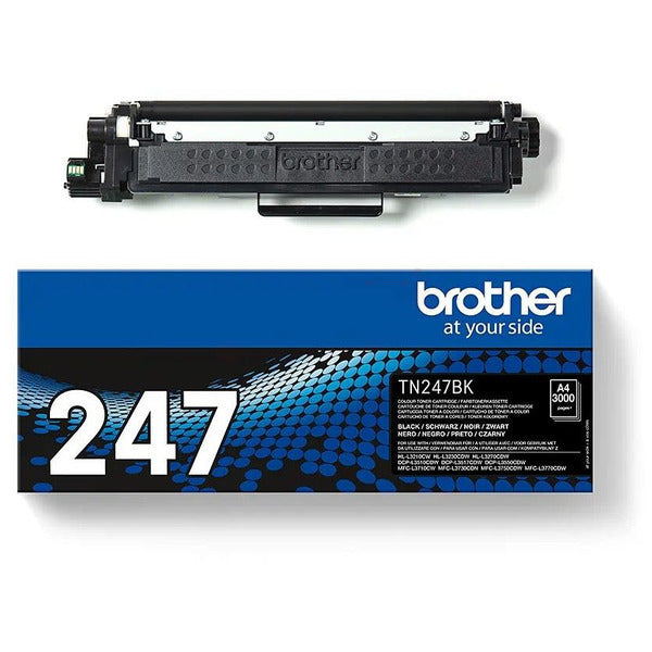 Original Brother TN-247BK Toner-Kit schwarz High-Capacity, 3.000 Seiten