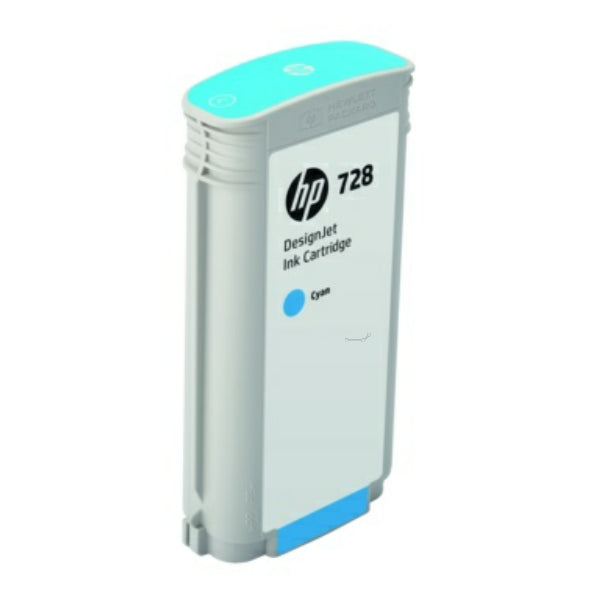 Original HP F9J67A / 728 Tintenpatrone cyan, Inhalt 130 ml