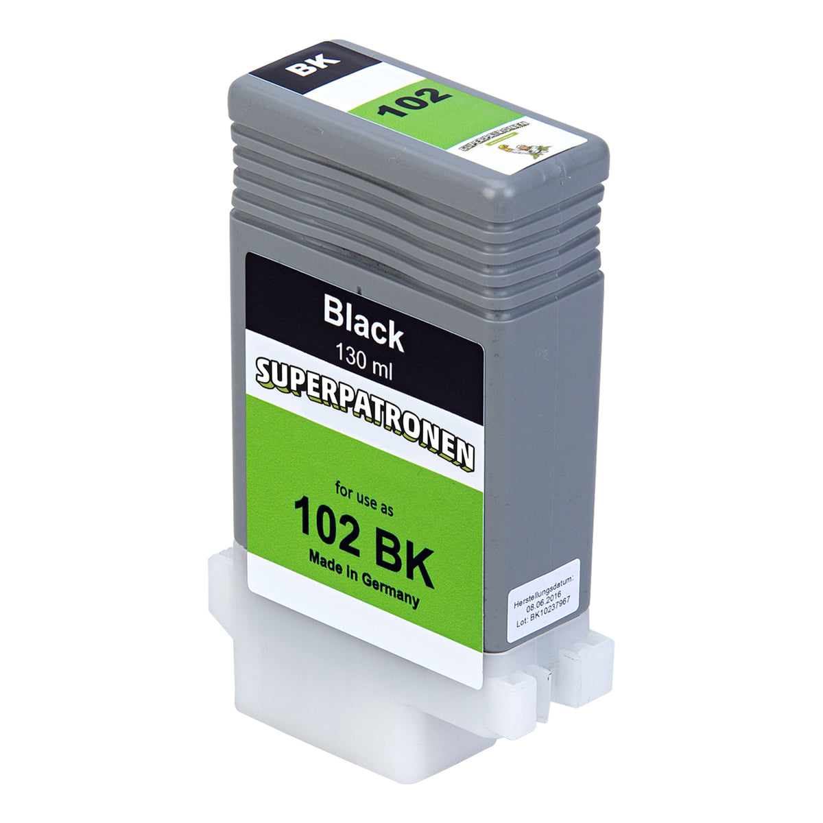 Kompatibel für Canon 0895B001 / PFI-102 BK Tintenpatrone schwarz, Inhalt 130 ml