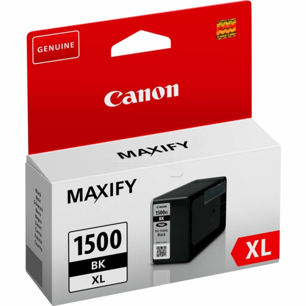 Original Canon 9182B001 / PGI-1500 XLBK Tintenpatrone schwarz, 1.200 Seiten, Inhalt 34,7 ml