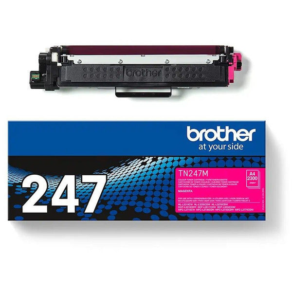 Original Brother TN-247M Toner-Kit magenta High-Capacity, 2.300 Seiten