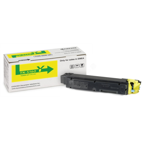 Original Kyocera 1T02NTANL0 / TK-5160 Y Toner-Kit gelb, 12.000 Seiten