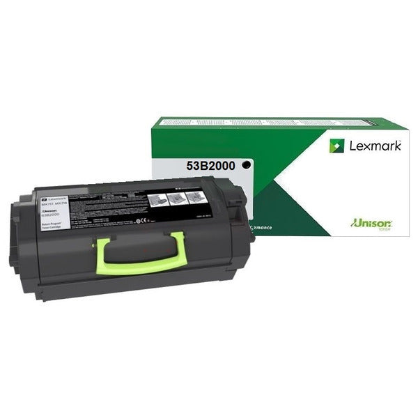 Original Lexmark 53B2000 Toner-Kit return program, 11.000 Seiten