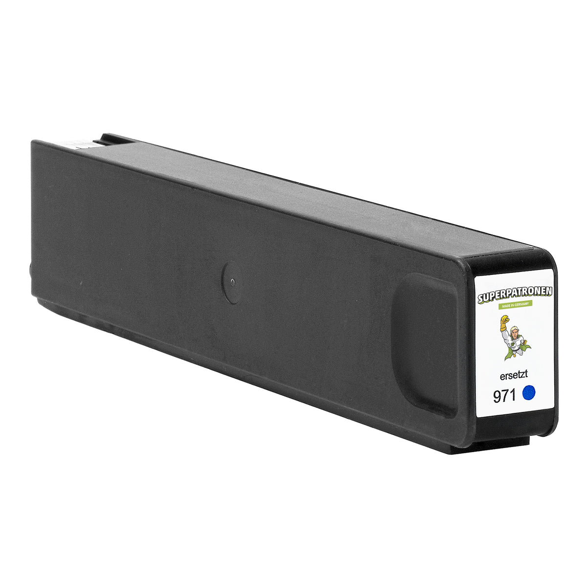 Kompatibel für HP CN626AE / 971XL Tintenpatrone cyan, 6.600 Seiten, Inhalt 100 ml