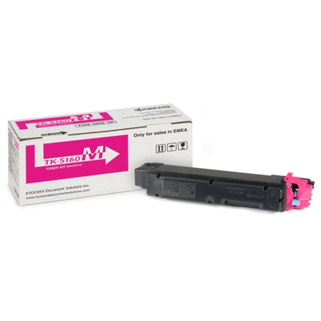 Original Kyocera 1T02NTBNL0 / TK-5160 M Toner-Kit magenta, 12.000 Seiten