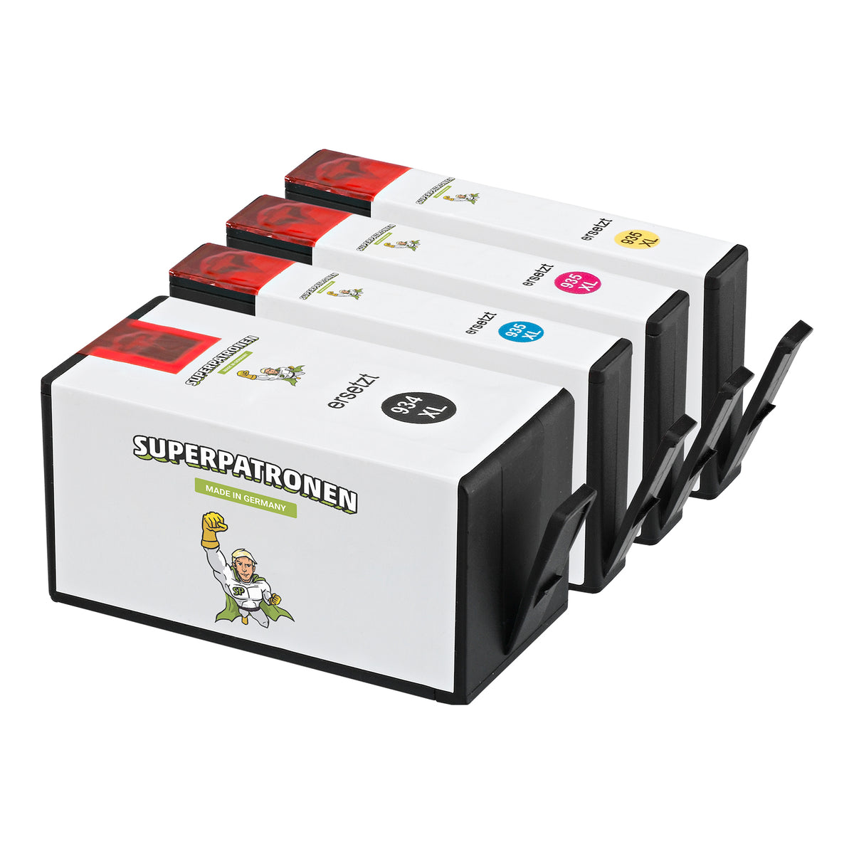 Kompatibel für HP X4E14AE / 934XL/935 Tintenpatrone MultiPack Bk,C,M,Y, Inhalt 24ml + 3x9ml